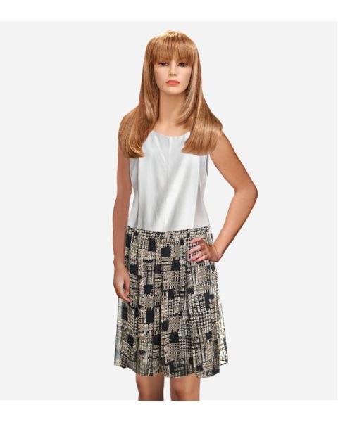 A-line Printed Skirt