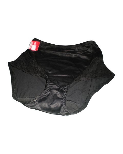 Black Tummy Control Sheer Panty